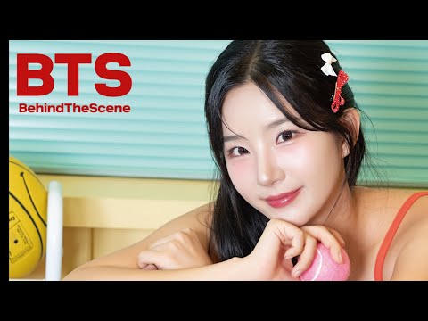 [BTS]맥심 표지모델 치어리더 김진아 메이킹 비하인드 영상1_Behind-the-Scenes of MAXIM Cover Model Cheerleader Kim Jina